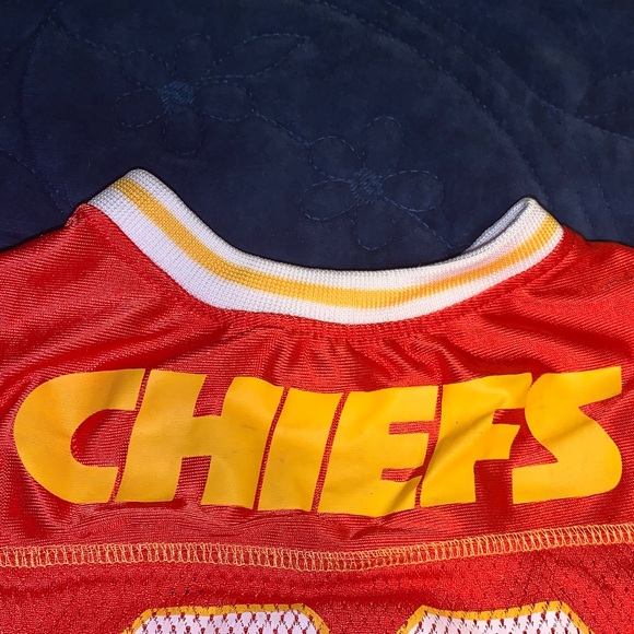NFL Dog Red and Yellow Chiefs Jersey - Medium - Picture 3 of 7